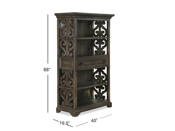 Bellamy - Bookcase - Peppercorn, photo 2 of 5