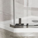 Durable Hardware Neo Angle Frameless Shower Door With Acrylic Base Combo by HouseOfZazla