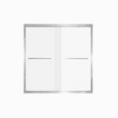 Double Sliding Shower Door With Explosion Proof Film by HouseOfZazla