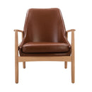 Mid-Century Modern Accent Armchair With High Back by HouseOfZazla