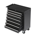 7 Drawer Rolling Tool Chest With Wheels, Multifunctional Tool Box And Storage by HouseOfZazla
