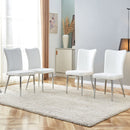 Minimalist Style Minimalist Dining Chairs With Metal Legs by HouseOfZazla