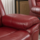 Home Theater Seating Manual Recliner Chair With Led Light Strip For Living Room by HouseOfZazla