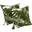 2 Pack Outdoor Throw Pillows - Waterproof & Fade-Resistant