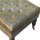 Buffalo - Ottoman With Castor Legs by HouseOfZazla
