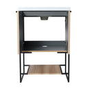 24 Inch Freestanding Bathroom Vanity With Resin Basin,24x18,(W99951313)