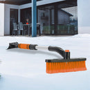 3 In 1 Windshield Ice Scraper Extendable Car Snow Removal Tool Telescoping Car Broom Snow Shovel Automobile Frost Removal