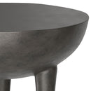 Otto - Cast Aluminum Side Table - Black by HouseOfZazla