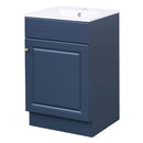 Bathroom Vanity With Sink, Cabinet With Adjustable Shelf by HouseOfZazla