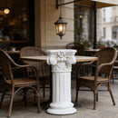 Garden Decorative Column, 15" Retro Elegant by HouseOfZazla
