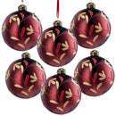 Christmas Ball Glass Decorative Hanging Ball Christmas Tree Ornaments, For Holiday Party Decorations by HouseOfZazla