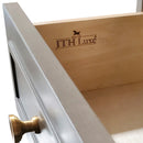 Dauphin - Handpainted Entryway Storage Cabinet - Gray Cashmere by HouseOfZazla