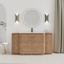 64'' Freestanding Bathroom Vanity with Ceramic Sink