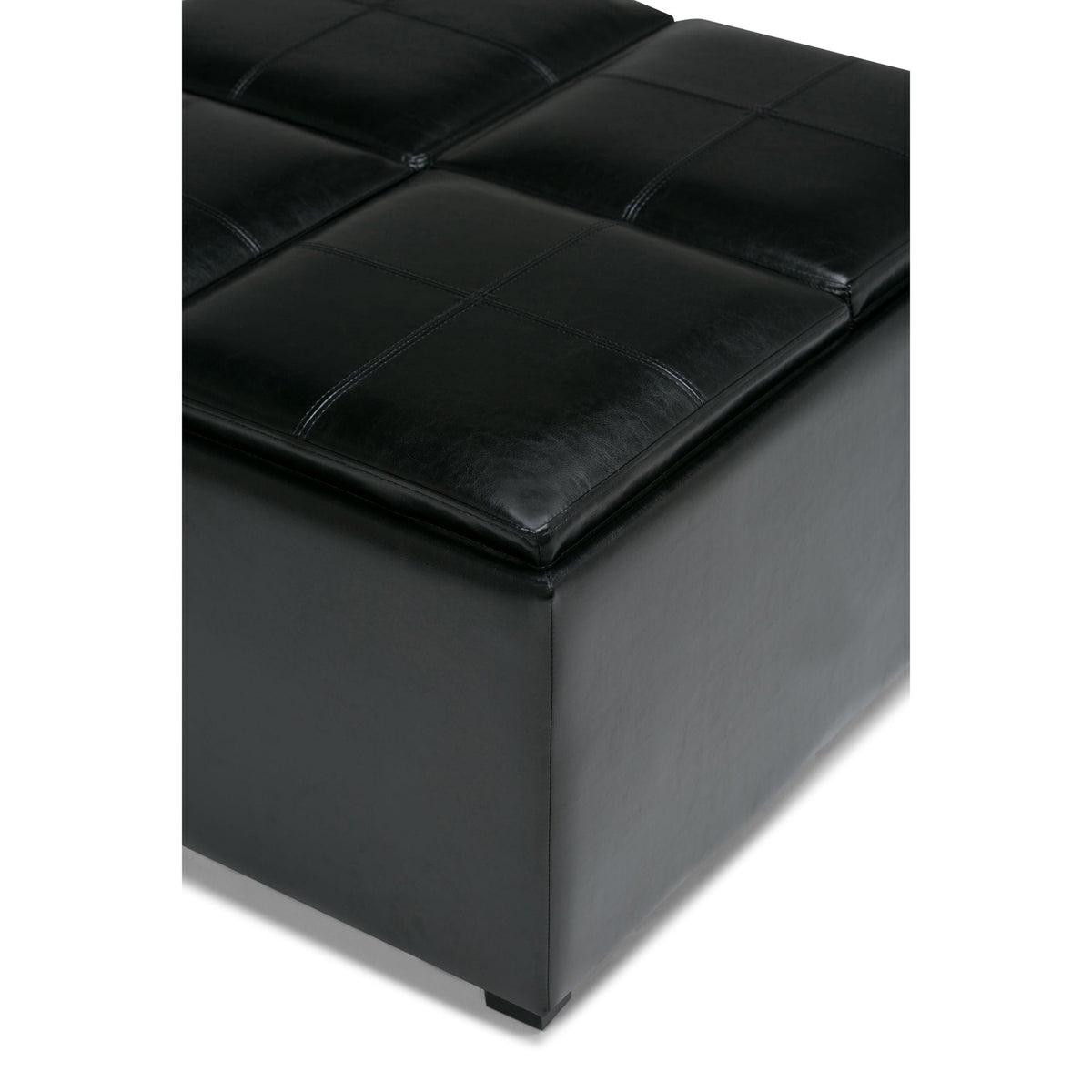 Avalon - Square Coffee Table, Storage Ottoman, photo 11 of 40