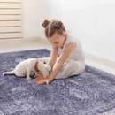 MAVAL Anthracite Washable Rug 2'6" x 10' Runner Rug