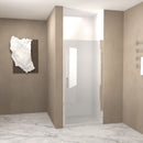 Shower Door With Glass And Explosion Proof Safety Film by HouseOfZazla