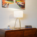 Optima - Desk Lamp - White by HouseOfZazla
