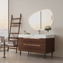 35.4" Farmhouse Free-standing Sintered Stone Bathroom Vanity with Undermount Sink by HouseOfZazla
