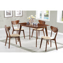 Mid-Century Modern Upholstered Dining Chair (Set of 2) by HouseOfZazla