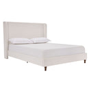Harper - Tall Headboard Upholstered Bed / High Headboard / Elegant Simplicity / No Box Spring Needed by Unique Piece Furniture