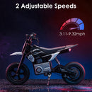 24V Electric Motocross Ride-On Motorcycle for Kids Ages 5-12
