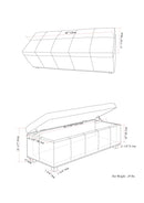 Kingsley - Upholstered Large Storage Ottoman