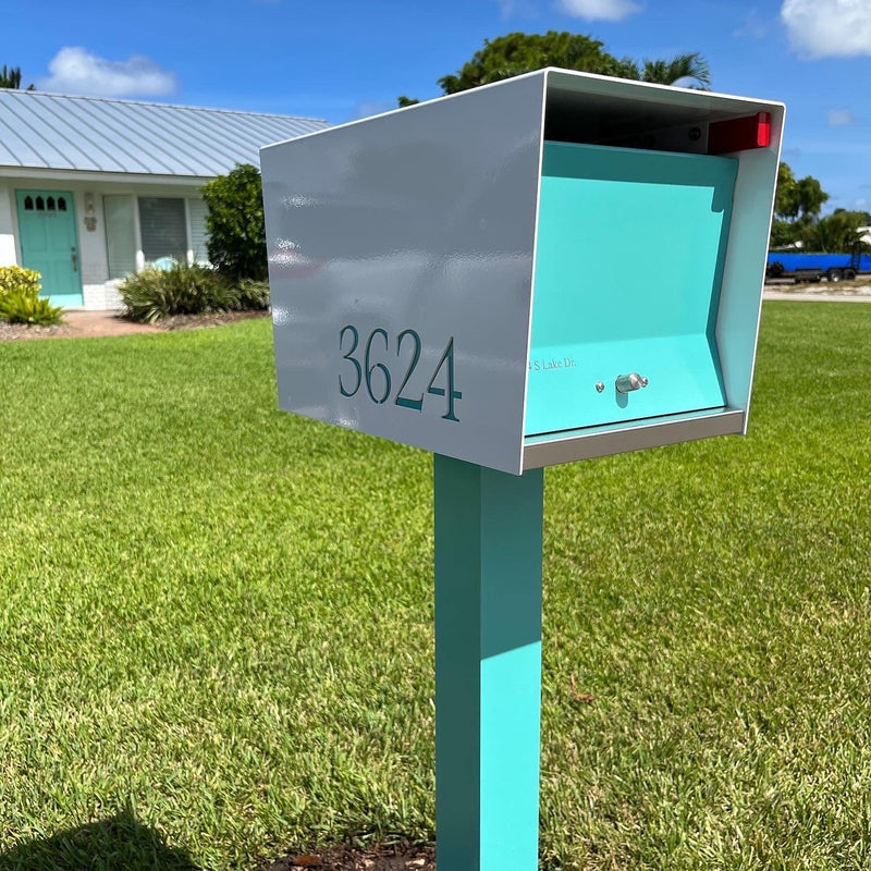The Original UptownBox in ARCTIC WHITE - Modern Mailbox