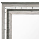 Antares - Mirror With LED - Light Gray by HouseOfZazla