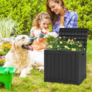 30 Gallon Deck Box Storage Container Seating Tools by LJGDeals