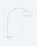 Mason Floor Lamp by Brightech