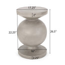 End Table, Outdoor - Natural