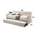 Jagger - Twin Daybed With Trundle - Fog by HouseOfZazla