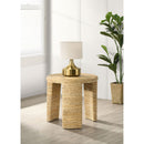 Huxton - Round End Table - Natural by HouseOfZazla