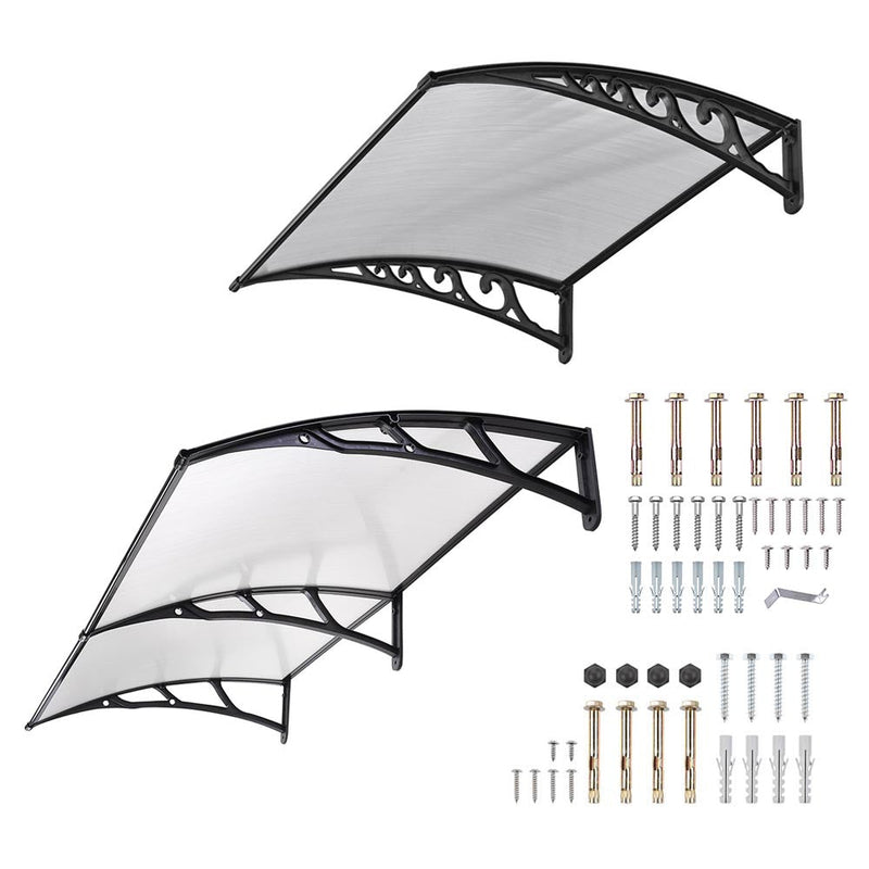 Yescom Door & Window Poly Awning Canopy 120" x 40"