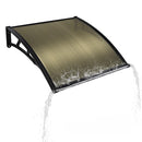 Yescom Door & Window Poly Awning Canopy 40"x40"