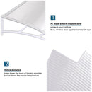 Yescom Door & Window Poly Awning Canopy 120" x 40"