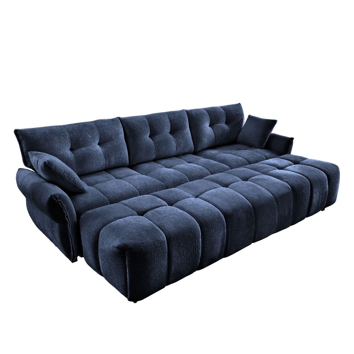 Sofa Set With Ottoman And Pillows, Textured, High Resilience Cushions, photo 17 of 40