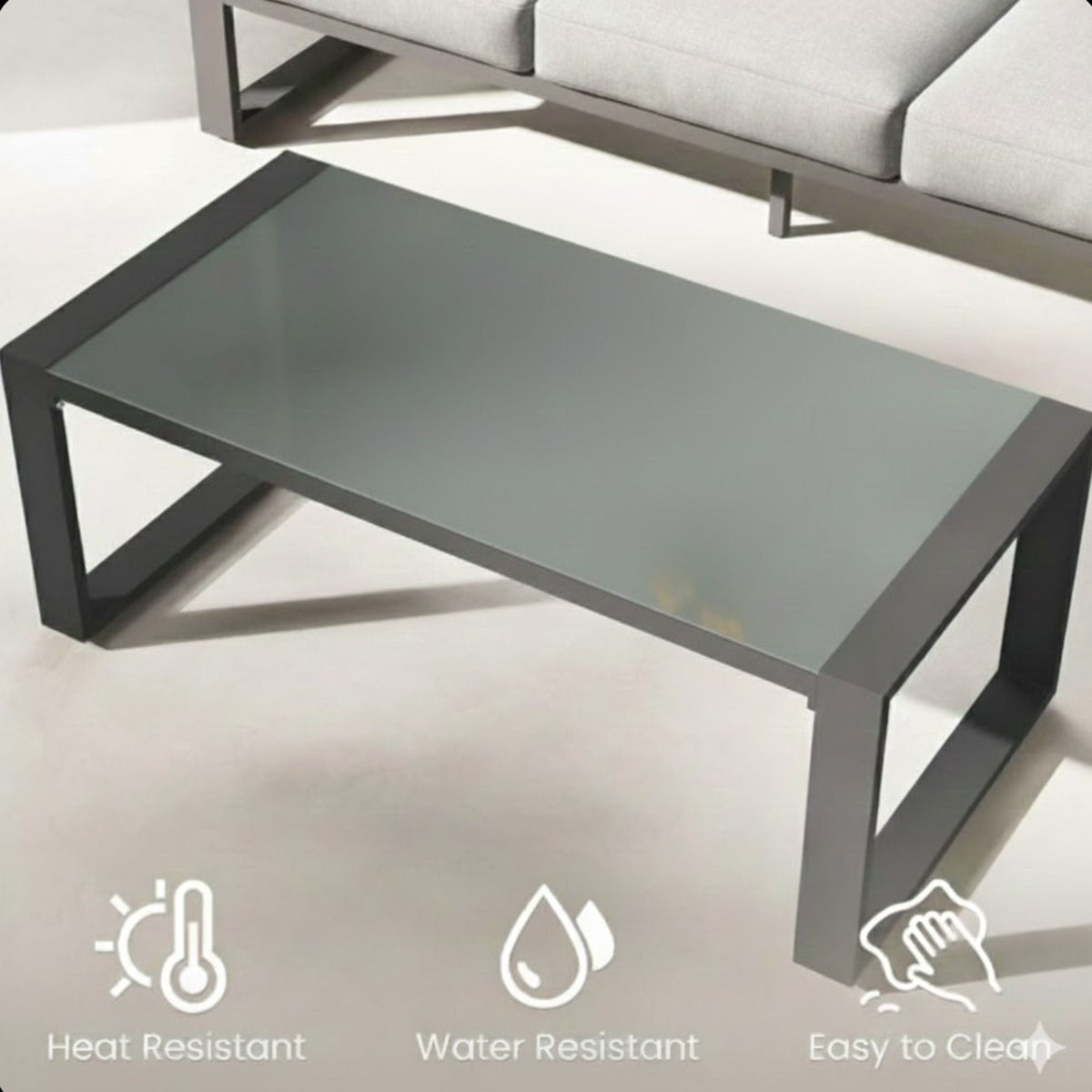 Modern Outdoor Sofa Set With Coffee Table, photo 15 of 40