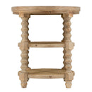 Round 3 Tiered Side Tabel, End Tabel For Lving Room Bedroom Entryway by HouseOfZazla
