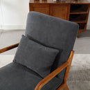 Walker Edison | Modern Accent Chair with One Pillow