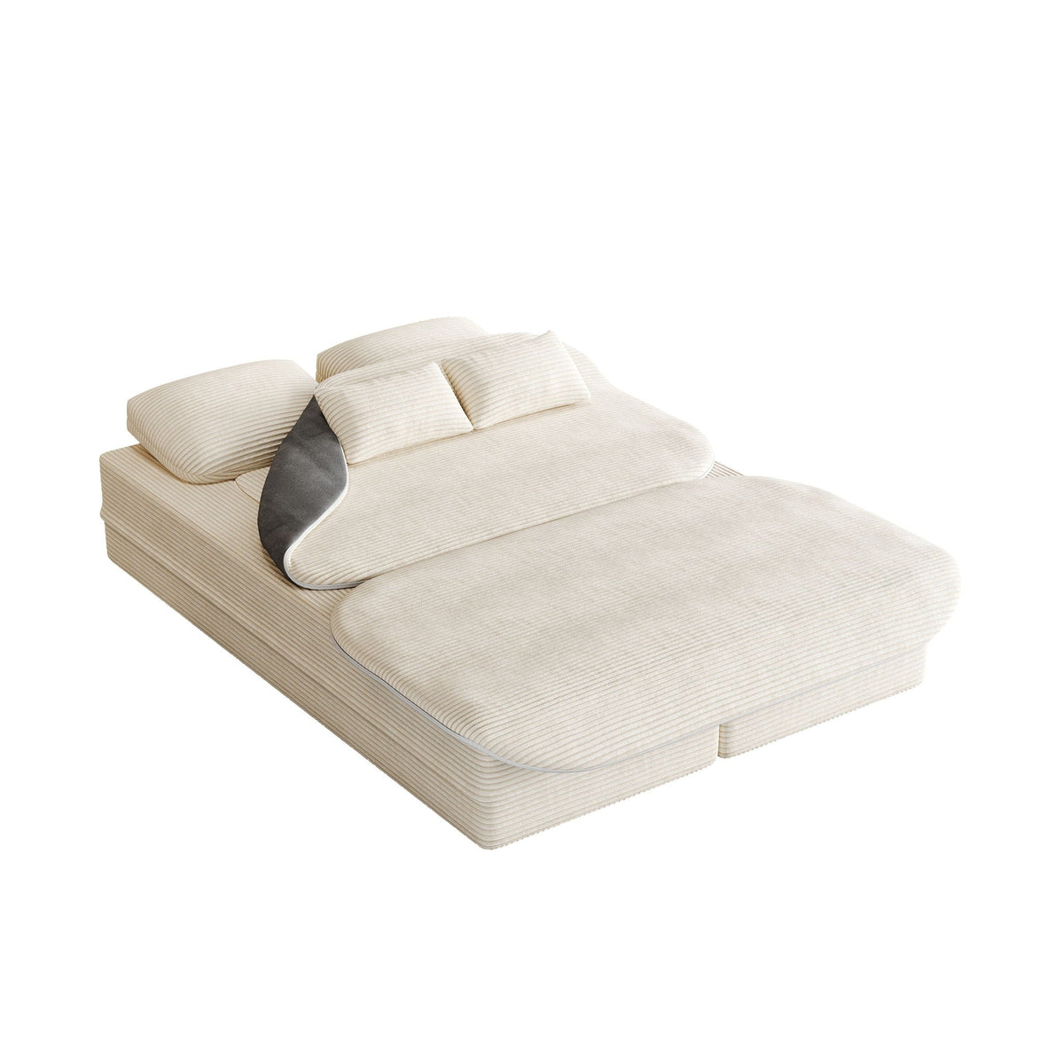 2 In 1 Foldable Sofa Bed With Multi Functional Blanket, photo 8 of 40