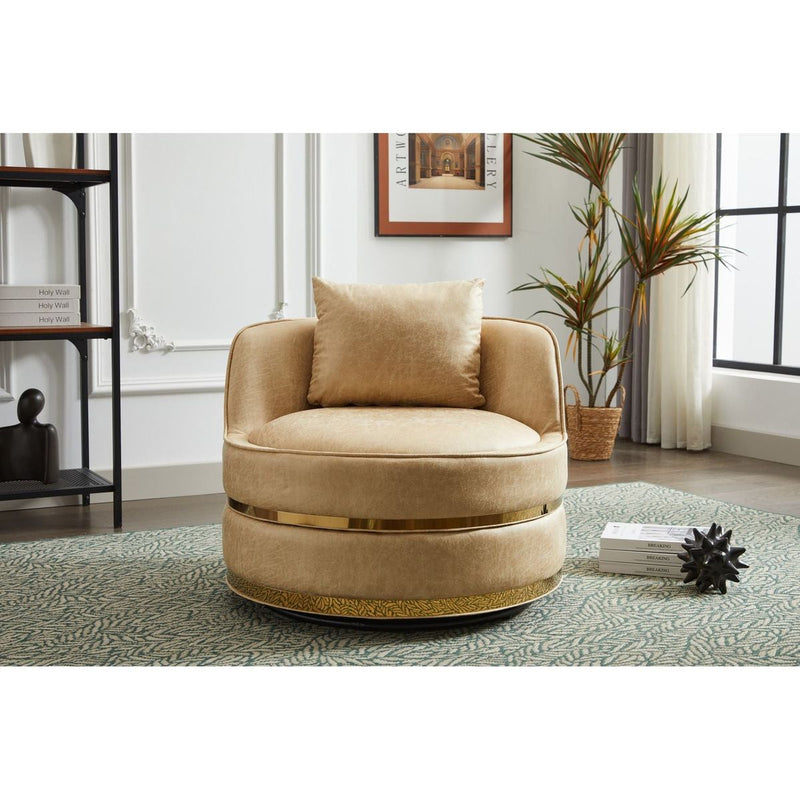 Swivel Chair, 360 Swivel Accent Chair, Barrel Chair for Living Room Bedroom