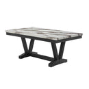 Panda Oceanic - Dining Table And Chairs Set - Black by Unique Piece Furniture