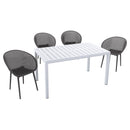 4 Pack Lounge Chair Set With Long Table by HouseOfZazla