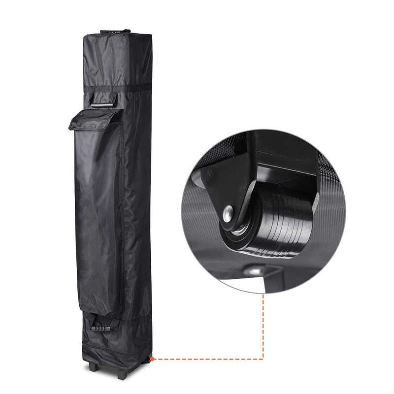 InstaHibit Canopy Storage Bag w/ Wheels 11x11x63" for 10x10