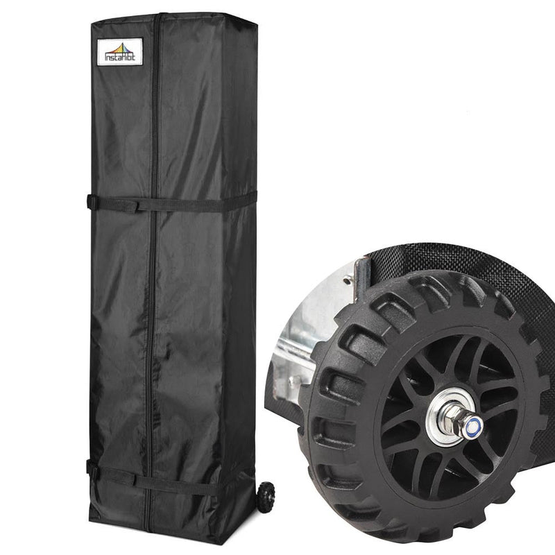 InstaHibit Canopy Storage Bag w/ Wheels 17x11x66" for 10x20