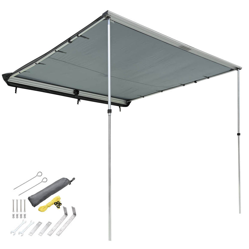 Yescom Awning 8' 2" x 7' 7" Vehicle Rooftop Side Tent Shade