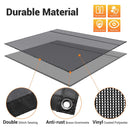 Yescom RV Awning Screen with Zipper 19'x6' Travel Trailer Sun Blocker