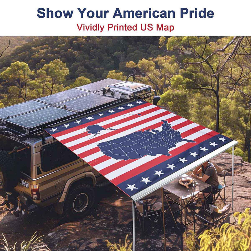 Yescom 7.5'x7.7' Vehicle Awning Canopy Replacement for Van Car SUV