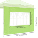 Yescom Canopy Tent Wall with Windows 1080D 10x7ft 1pc